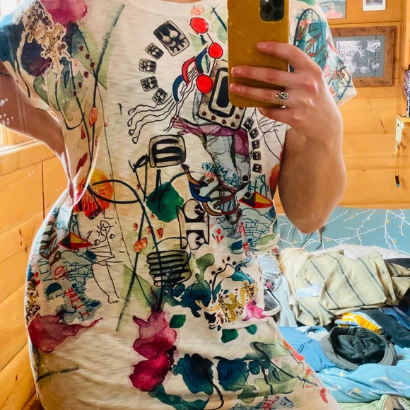 Inoah T Shirt Dress - Picture 2 of 5